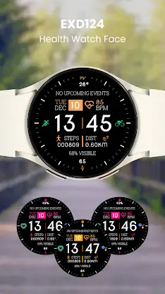 EXD124: Health Watch Face screenshot 5
