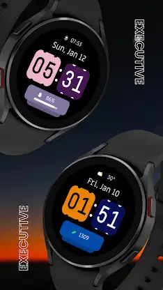 EXD129: Daily Watch Face screenshot 1