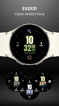 EXD131: Clean Watch Face screenshot 5