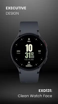 EXD131: Clean Watch Face screenshot 4