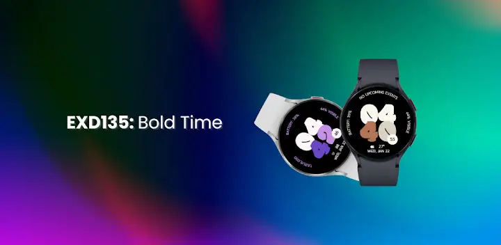 EXD135: Bold Material Face — Android app banner