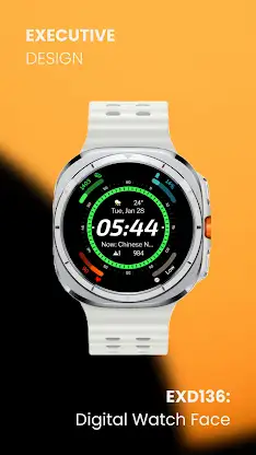 EXD136: Digital Watch Face screenshot 3
