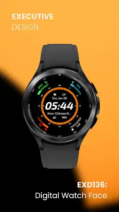 EXD136: Digital Watch Face screenshot 2