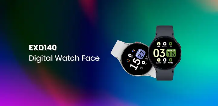 EXD140: Digital Watch Face — Android app banner