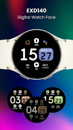 EXD140: Digital Watch Face screenshot 5