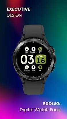 EXD140: Digital Watch Face screenshot 2