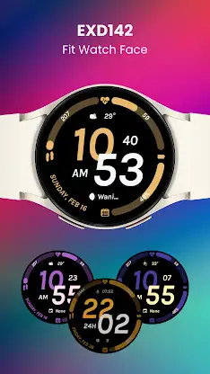 EXD142: Fit Watch Face screenshot 5