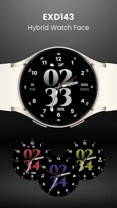 EXD143: Hybrid Watch Face screenshot 5