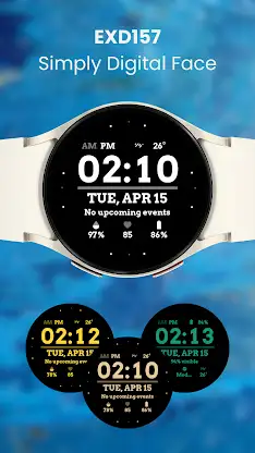 EXD157: Simply Digital Face screenshot 4