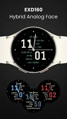 EXD160: Hybrid Analog Face screenshot 5