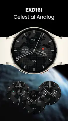 EXD161: Celestial Analog Face screenshot 5