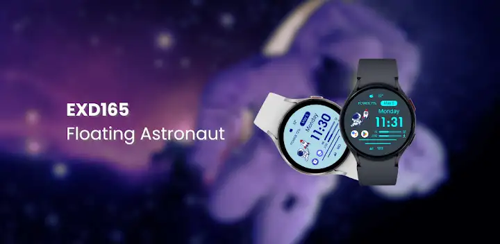 EXD165: Galaxy Astronaut Face — Android app banner