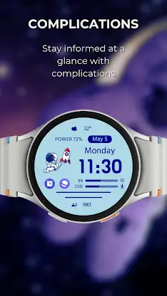 EXD165: Galaxy Astronaut Face screenshot 7
