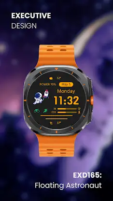 EXD165: Galaxy Astronaut Face screenshot 2