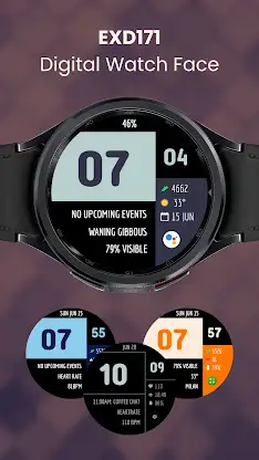 EXD171: Digital Watch Face screenshot 5
