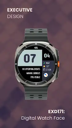 EXD171: Digital Watch Face screenshot 2