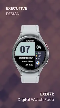 EXD171: Digital Watch Face screenshot 3
