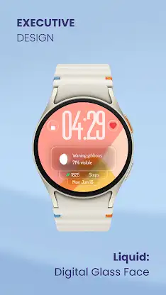 Liquid: Digital Glass Face screenshot 4