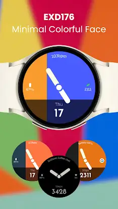 EXD176: Minimal Colorful Face screenshot 8