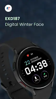 EXD187: Digital Winter Face screenshot 1
