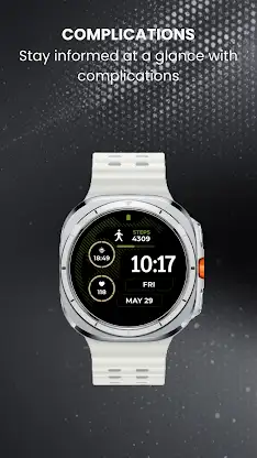 EXD203: Sporty Watch Face screenshot 4