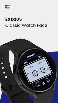 EXD205: Classic Watch Face screenshot 1