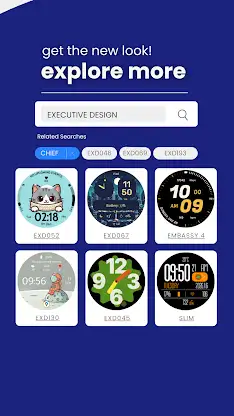 EXD205: Classic Watch Face screenshot 8