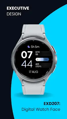 EXD207: Digital Watch Face screenshot 7