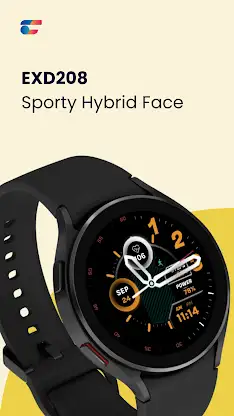 EXD208: Sporty Hybrid Face screenshot 1