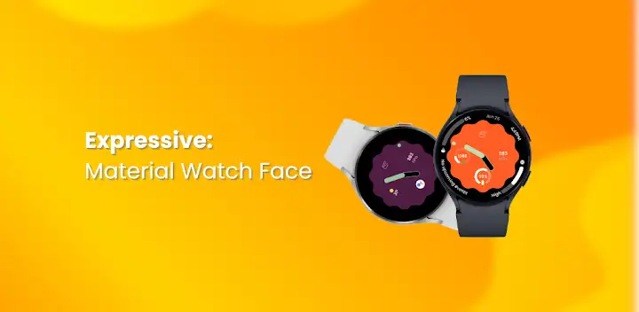 Expressive: Material WatchFace — Android app banner