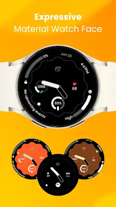 Expressive: Material WatchFace screenshot 5