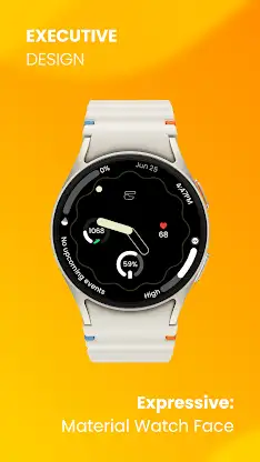 Expressive: Material WatchFace screenshot 4