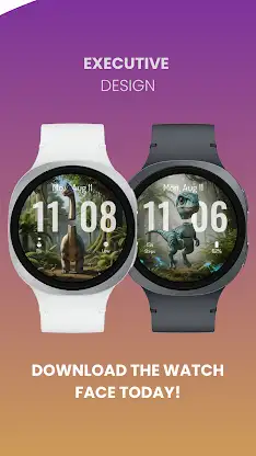 Jurassic: Dinosaur Watch Face screenshot 7