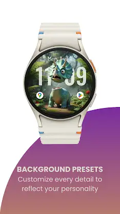 Jurassic: Dinosaur Watch Face screenshot 4