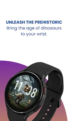 Jurassic: Dinosaur Watch Face screenshot 8