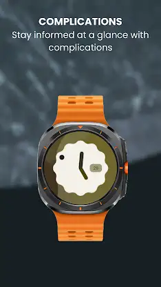 Material Analog Watch Face EXD screenshot 4