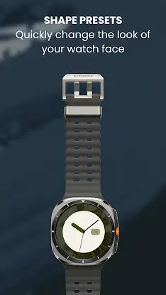 Material Analog Watch Face EXD screenshot 6