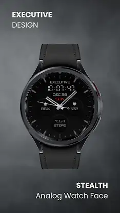 Stealth: Analog Watch Face screenshot 7