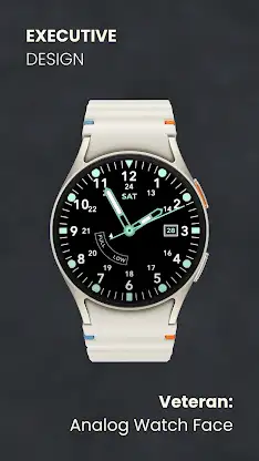 Veteran: Analog Watch Face screenshot 4