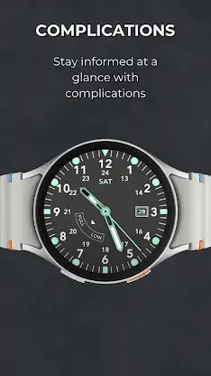 Veteran: Analog Watch Face screenshot 5