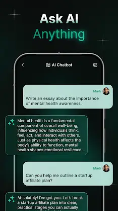 Smart AI Chatbot: ChatBrain AI screenshot 1