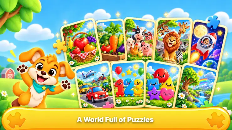 PuzzliPop: Kids Jigsaw Puzzles screenshot 5
