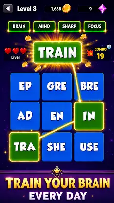 Word Chunks: Brain Puzzle screenshot 2