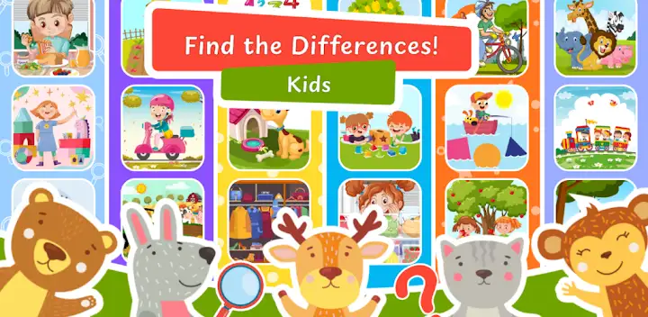 Find the Differences for Kids — Android game banner