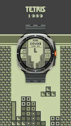 Tetris™ 1989 SE Watch Face screenshot 2