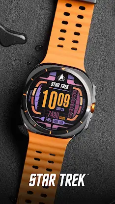 Star Trek LCARS SE Watch Face screenshot 1