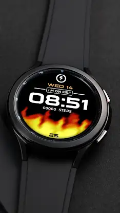 Animated Fire Watch Face screenshot 2
