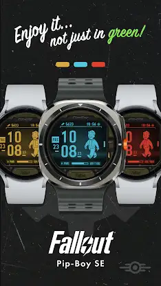 Fallout Pip-Boy SE Watch Face screenshot 3