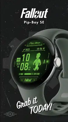 Fallout Pip-Boy SE Watch Face screenshot 2