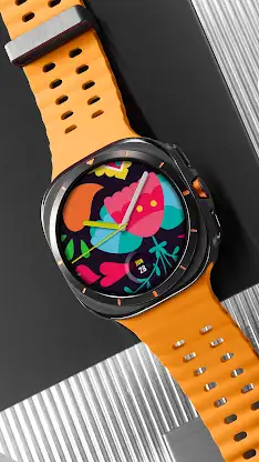 RZ Spring Flowers Watch Face screenshot 1